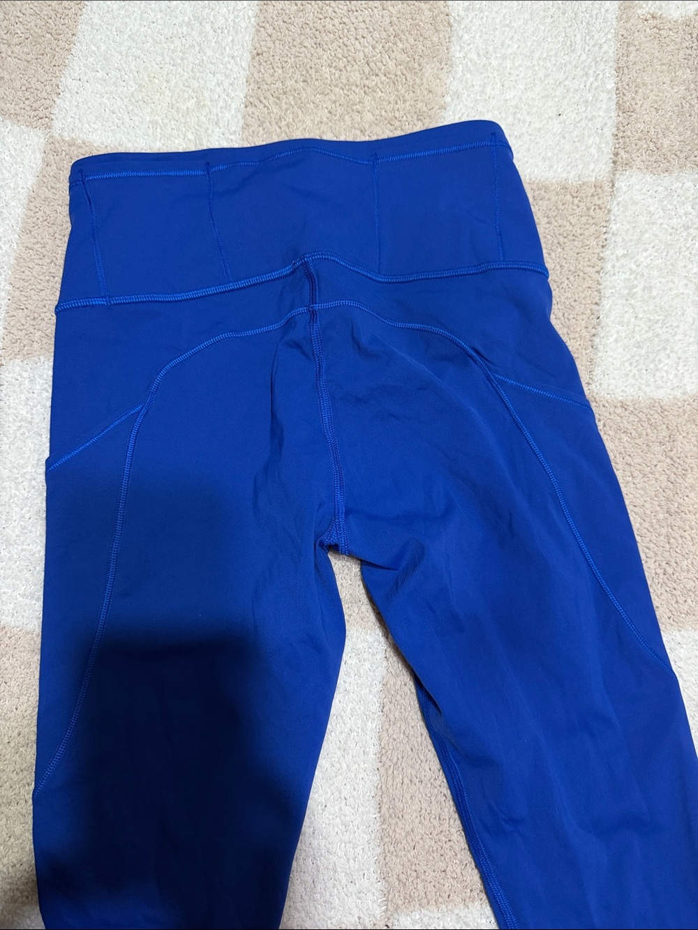 Lululemon Bright Blue Athletic Leggings - Picture 3 of 5